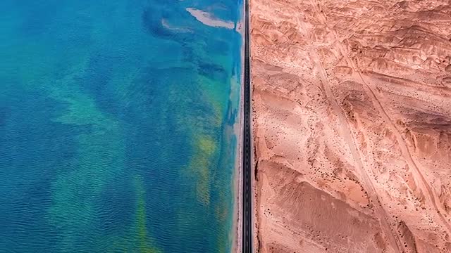 Beautiful scenery of Qinghai Lake