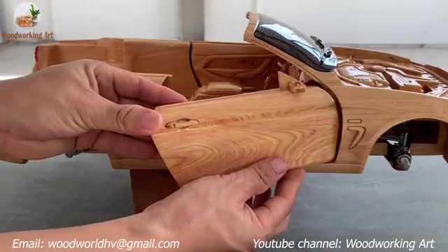 #Wood Carving - BMW 420i Convertibles - Amazing Beautiful Techniques