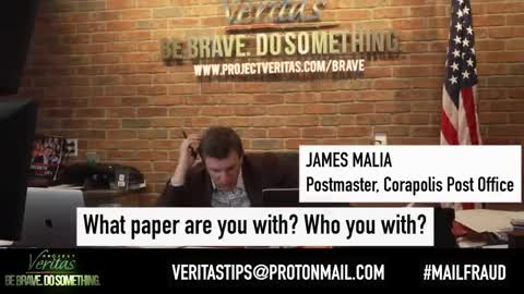 (Project Veritas) 2nd PA USPS whistleblower (Nov 6,2020)