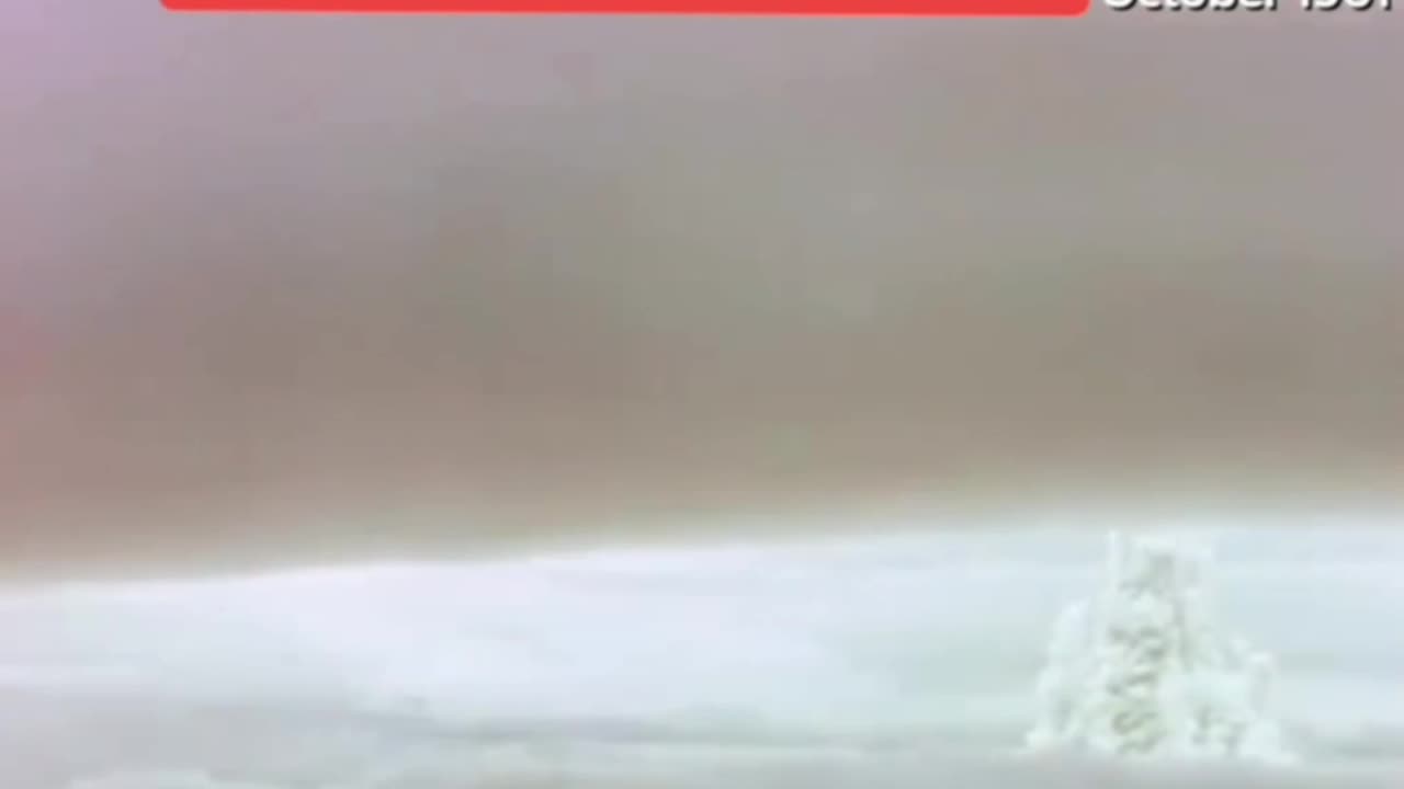 Biggest Explosion made By Humankind | Tsar Nuclear Bomb