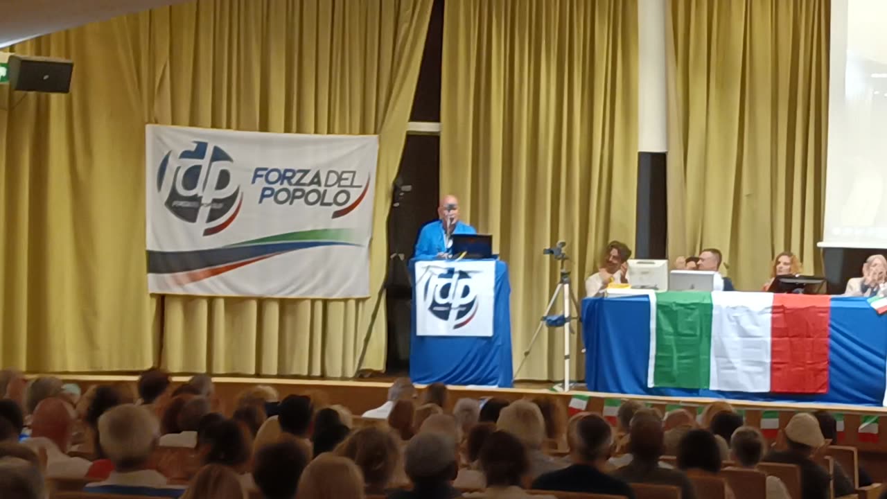 V° Congresso Nazionale di Forza del Popolo - Intervento di Andrea Colombini - 1 parte