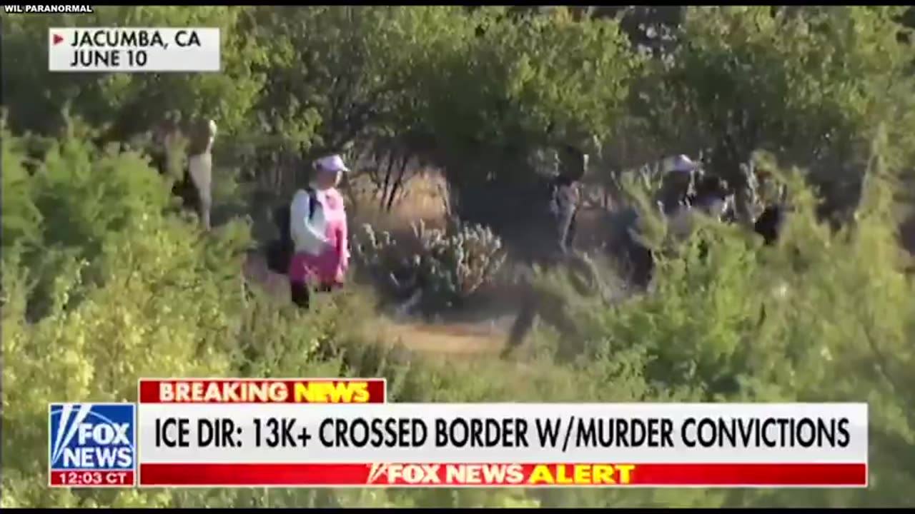 OVER 13,000 ILLEGAL ALIENS CONVICTED OF MURDER SET FREE INTO THE UNITED STATES