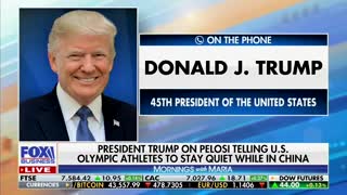 TRUMP: China has Nancy over a barrel.