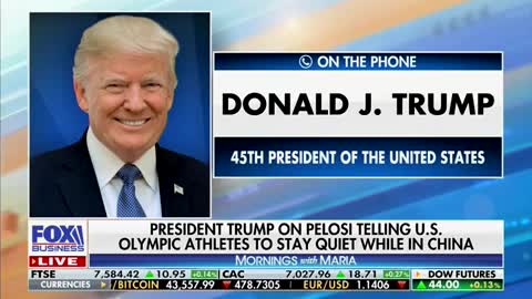 TRUMP: China has Nancy over a barrel.