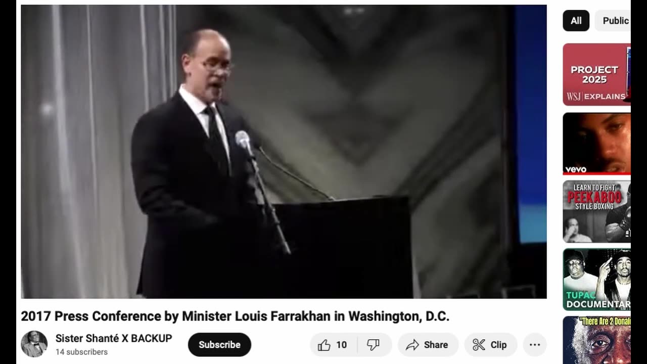 2017 Louis Farrakhan warned Donald Trump to give Blacks justice