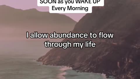 Daily Affirmations to start your day the right way.