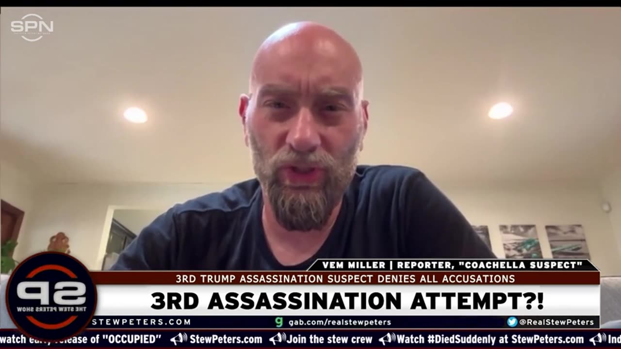 VEM Miller, "Trump Coachella Shooter" Suspect Tells His Side of Story!