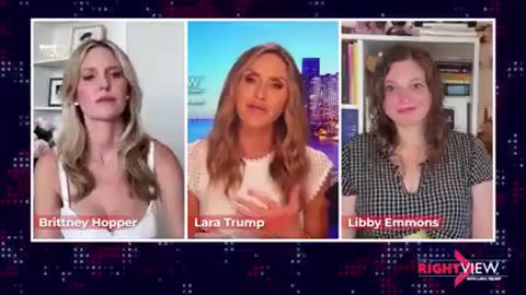 Lara Trump, Brittney Hopper, Libby Emmons