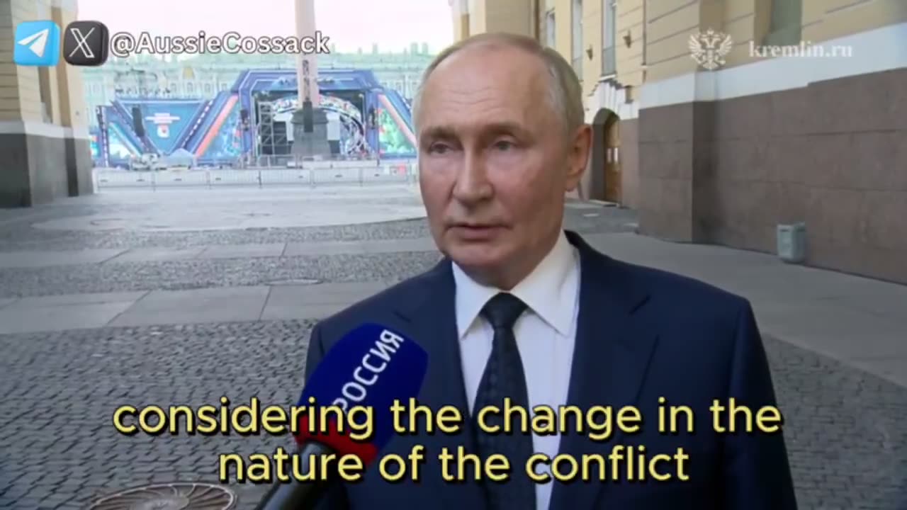 Vladimir Putin just announced that the countries that use of their long-range missiles approve the