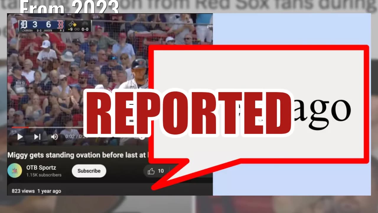 Fact Check: Video Does NOT Show Jarren Duran Of Red Sox Getting Standing Ovation In 2024 -- Old Vid