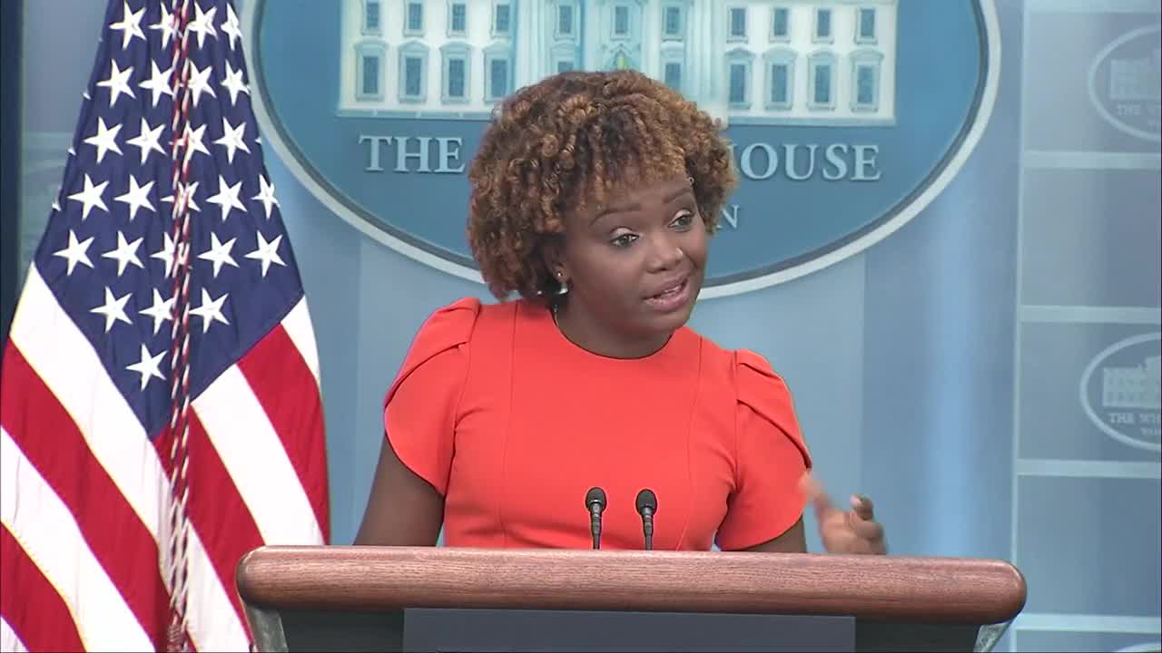 Press Briefing by Press Secretary Karine Jean-Pierre, August 29, 2022