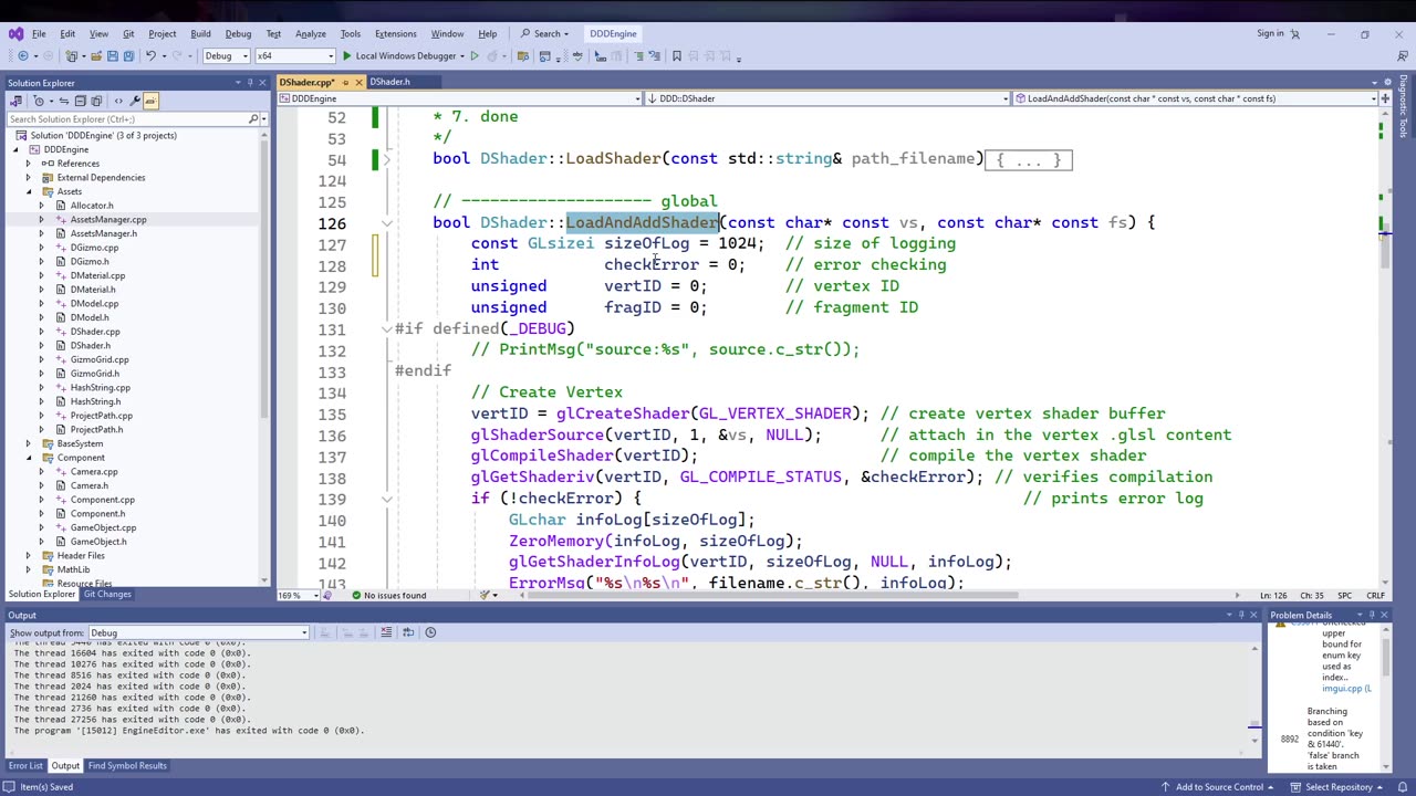 C++ Game Engine|0022|OpenGL Shader Class