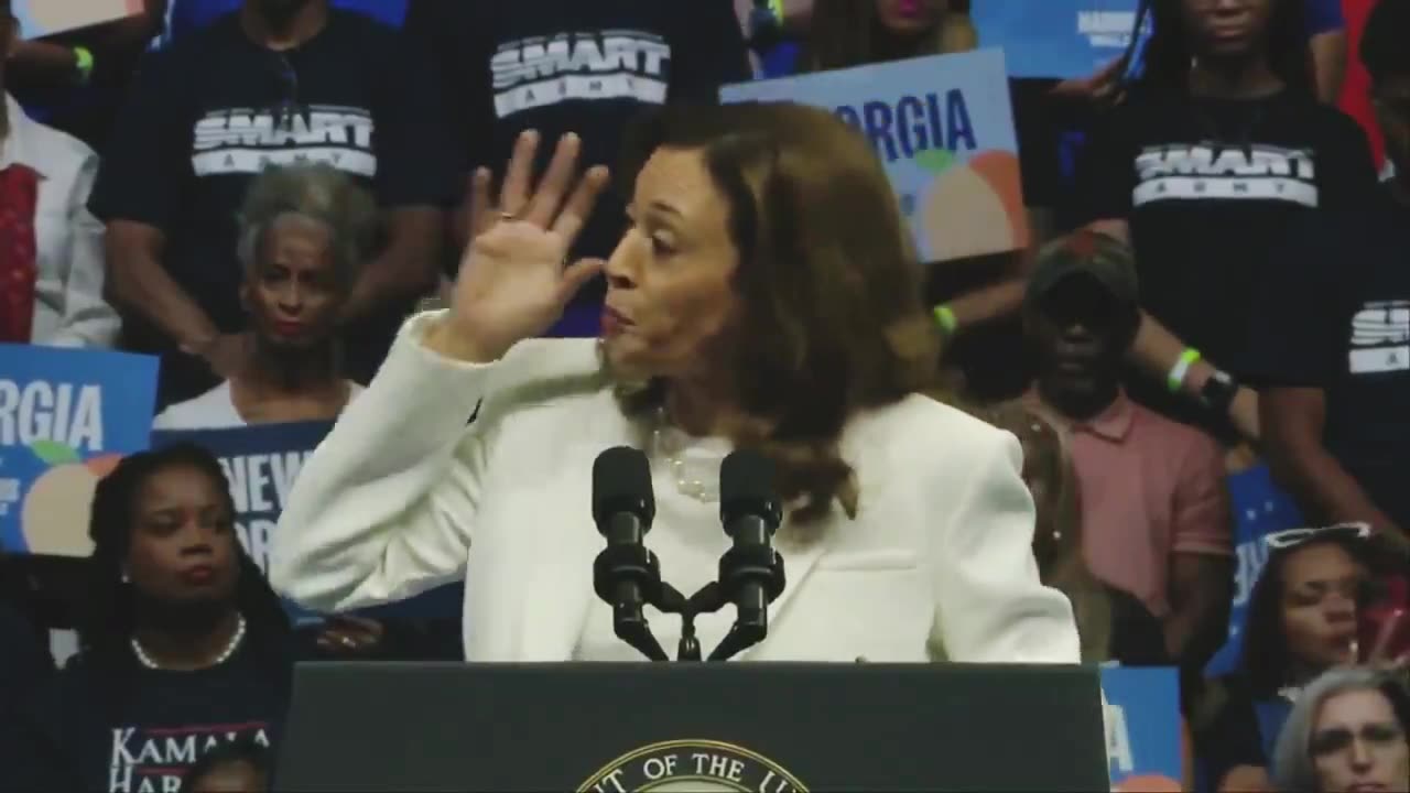 Kamala Harris Says Embarrassing Gaffe, Gives Biden a Run for His Money