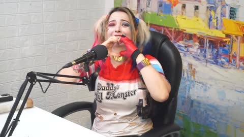 Arlequina dia 06 de abril no meu podcast