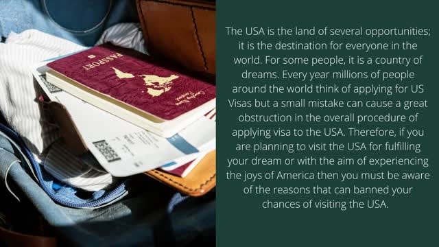 Top 7 Reasons to Denied Entry to the USA with Visa