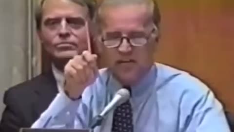 FLASHBACK 1999 - Joe Biden