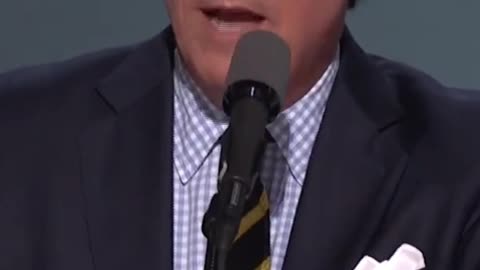 Pt 2 Tucker Carlson talks at the RNC 2024 on the last day. #viral #rnc2024 #news