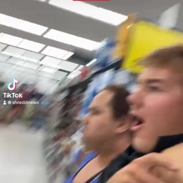 Disturbing Incident at Walmart—Man Dressed as a Woman Drags Kid by Collar