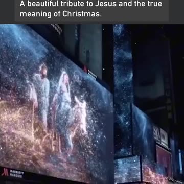 All the billboards in New York went dark and then the most beautiful event took place. Watch!