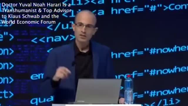 (from JuliansRum) “Dr. Yuval Noah Harari, Top Advisor to Klaus Schwab: