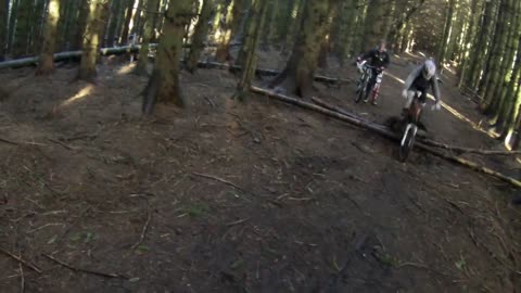 Gisburn forest mtb dh crash/fail!