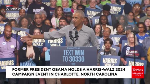 Obama Praises Kamala Harris During An NC Rally- She Actually Knows What People Are Going Through