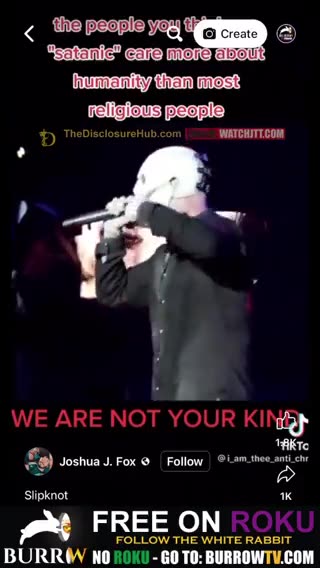 🚨🚨Slipknot speaks out against the GLOBALISTS
