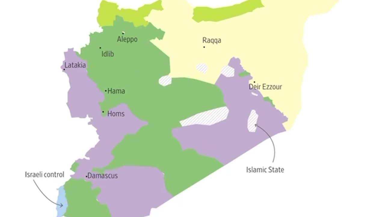 This is how the map of Syria changed within 11 days