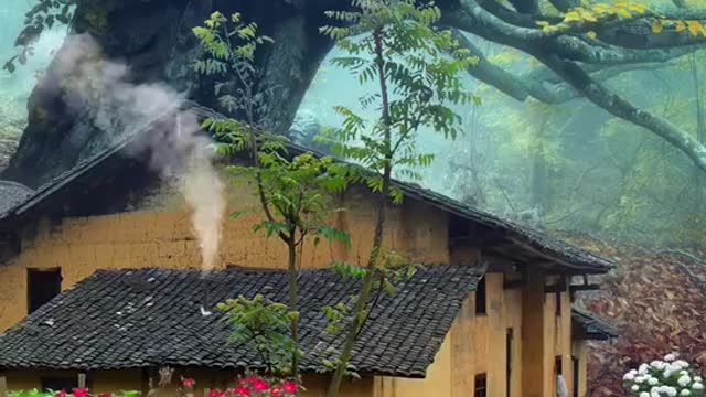 Beautiful Chinese village house