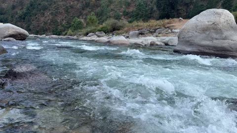 The sound of the River in Tenga Valley