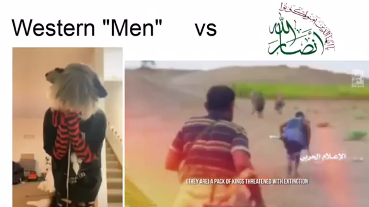 🇾🇪 Super Chad Houthi v.s. Western guy 🇺🇸