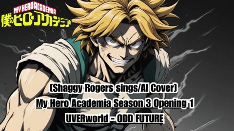 [Shaggy Rogers sings/AI Cover] My Hero Academia Season 3 Opening 1 UVERworld - ODD FUTURE