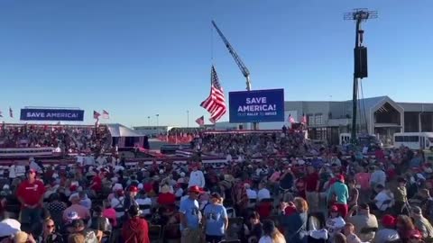 “The crowd goes back as far as the eye can see!” Wilmington NC 9/23/22