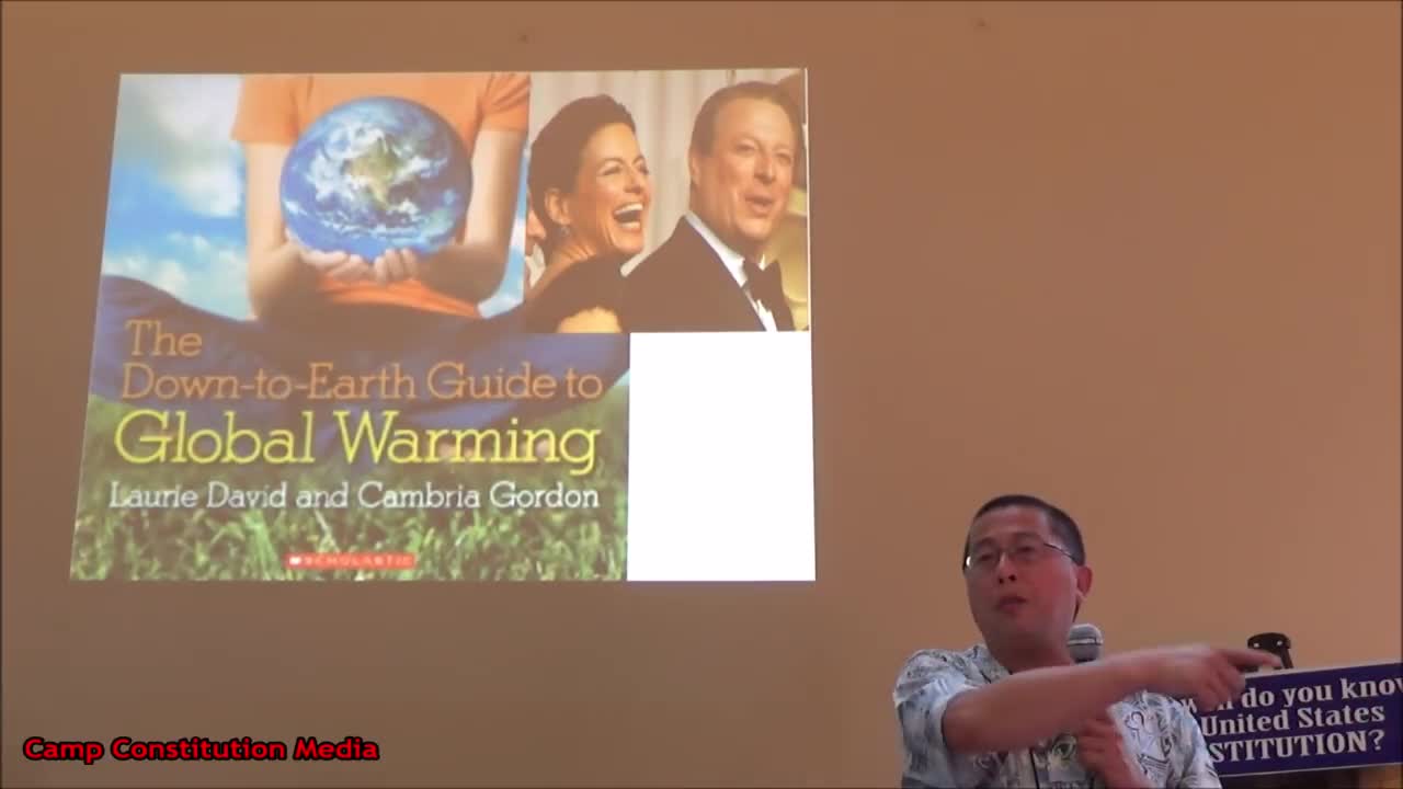 Global Warming Climate Change Hoax: A Presentation by Professor Willie Soon