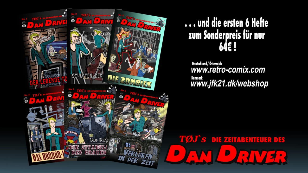 DAN DRIVER DIE ZEITABENTEUER GEHEN WEITER - www.retro-comix.com