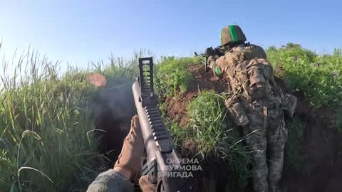 On Russian positions near Bakhmut