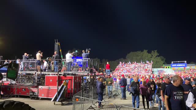 Inside the Trump IA Rally 10/9/21