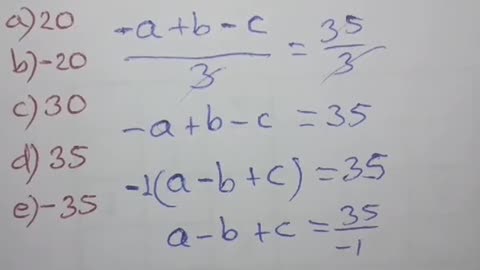 MATEMÁTICA ÁLGEBRA fracciones homogéneas