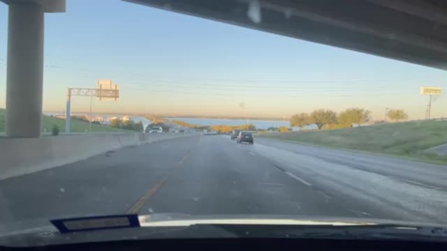 Dallas skyline from Lake Rockwall