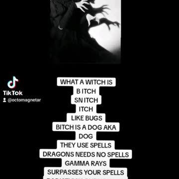 WITCHES ARE NOTHING BUT BUGS CADTING SPELLS