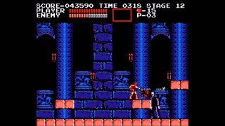 Castlevania NES Stage 4 Perfect Speed Run