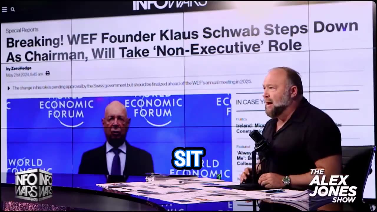 Klaus Schwab Retreats From WEF After Great Reset EXPOSED