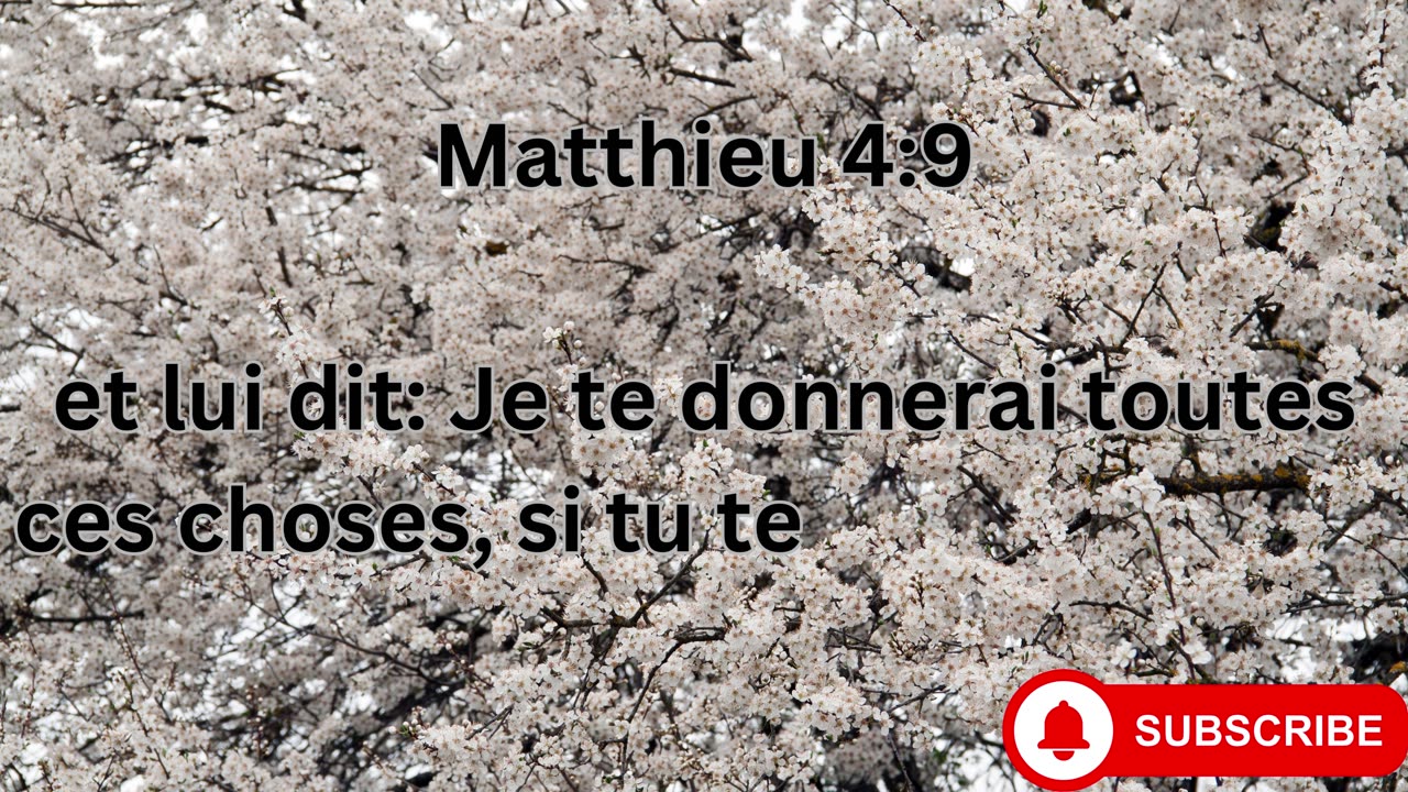 Matthieu 4:1-25: "La Tentation de Jésus et le Début de Son Ministère"