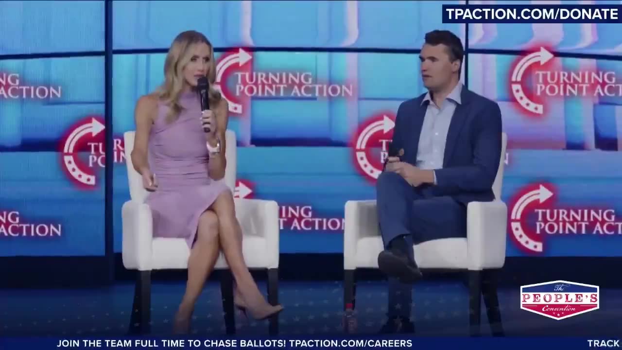 "WE WILL TRACK YOU DOWN" LARA TRUMP