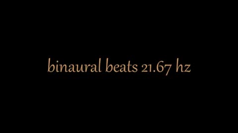 binaural beats 21 67 hz