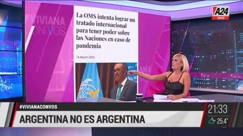 Canosa Periodista Argentina - la OMS pretende autoritarismo autoridad total sobre todas naciones