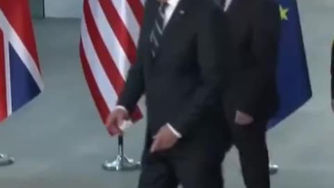 A Very Confused Biden in Germany