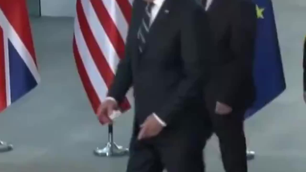A Very Confused Biden in Germany