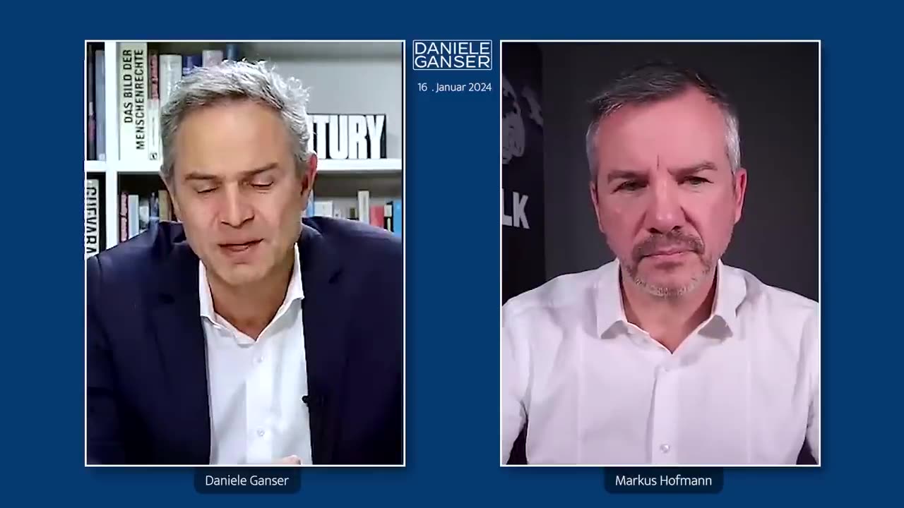 January 22, 2024...🇩🇪 🇦🇹 🇨🇭....Dr． Daniele Ganser: 👉Deutschland und die USA👈