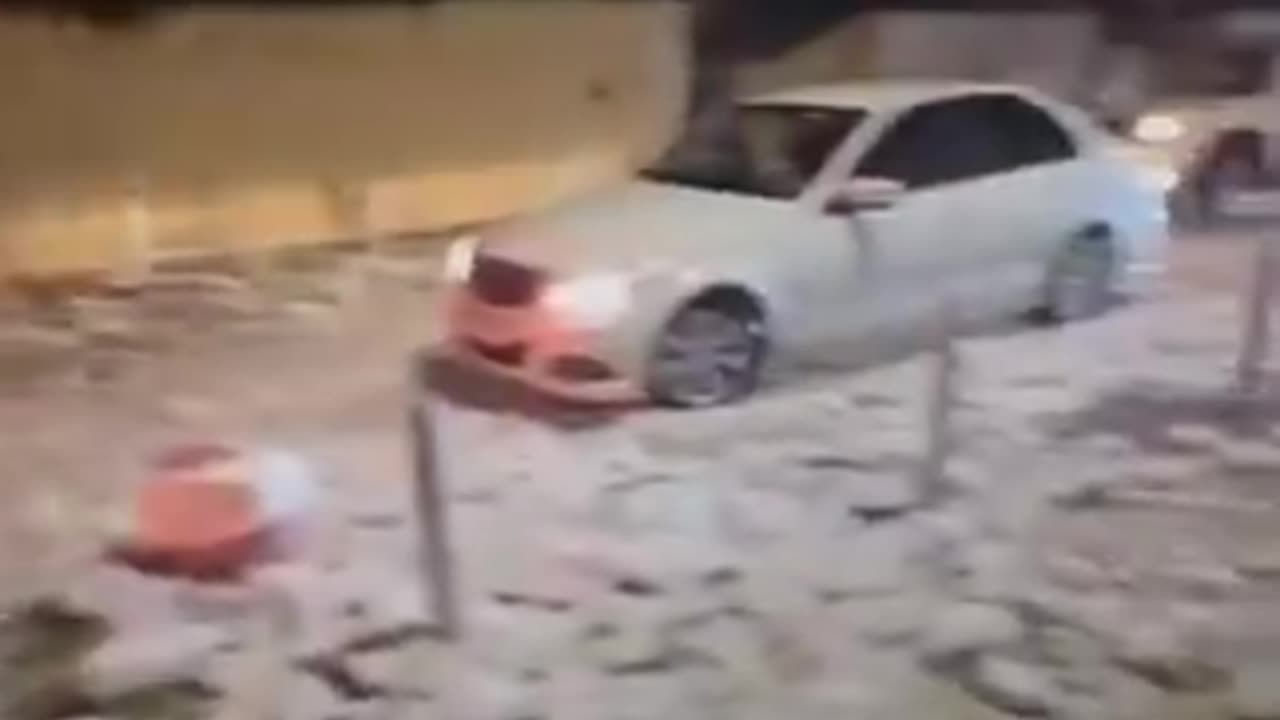 Record Size Hail Across The Mediterranean